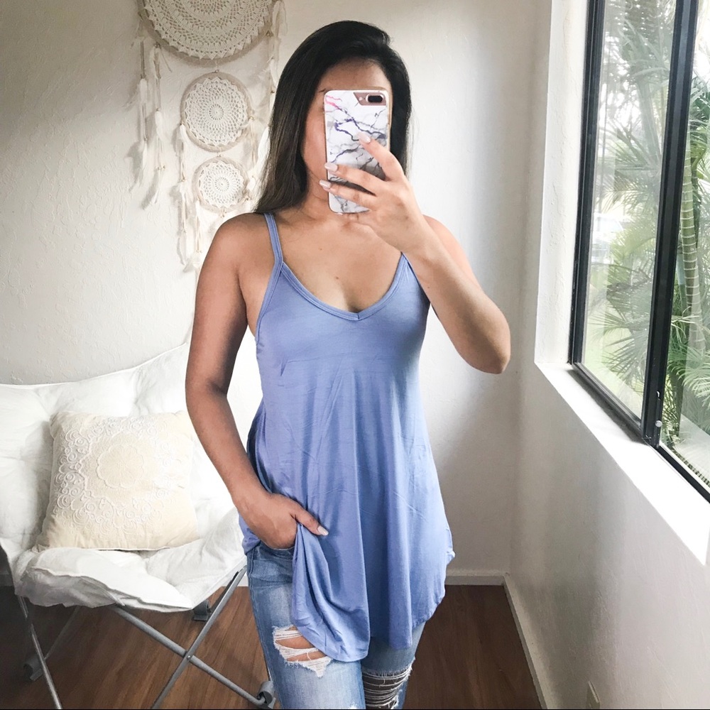 🏷SALE CAMI in light denim